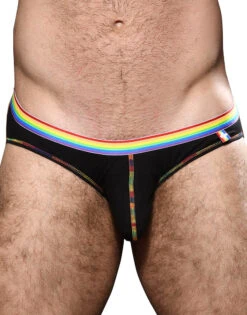 Andrew Christian Boy Brief Unicorn 3-Pack W/ Almost Naked 92155 -Smooth Men Wear Store Sep 92155Brief Black06