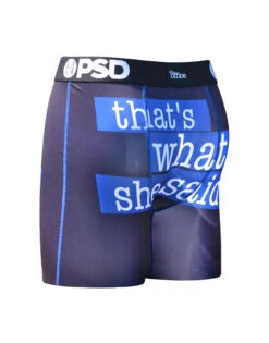 PSD That's What She Said - The Office Boxer Brief E11911039 -Smooth Men Wear Store Thats What She Said 3.4 Back 1