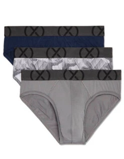 2xist 3-Pack No Show Brief X10020 -Smooth Men Wear Store X10020 46852