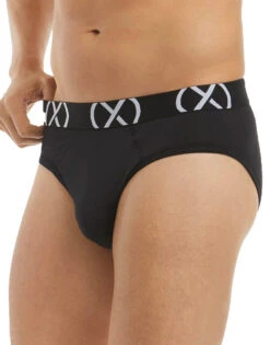 2xist 3-Pack No Show Brief X20020 -Smooth Men Wear Store X20020 00101 12821