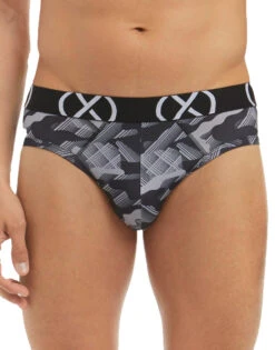 2xist 3-Pack No Show Brief X20020 -Smooth Men Wear Store X20020 00590 12865