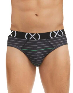 2xist 3-Pack No Show Brief X20020 -Smooth Men Wear Store X20020 64256 12953