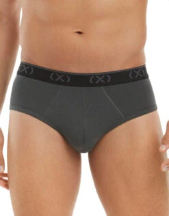2xist 3-Pack No Show Brief X40020 -Smooth Men Wear Store X40020 01199 12706