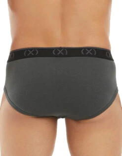 2xist 3-Pack No Show Brief X40020 -Smooth Men Wear Store X40020 01199 12717