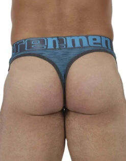 Xtremen Microfiber Thong 91072 -Smooth Men Wear Store Xtremen 91072 Petrol B 2