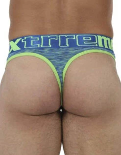Xtremen Microfiber Thong 91072 -Smooth Men Wear Store Xtremen 91072 RoyalBlue B 2