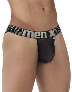 Xtremen Microfiber Pride Bikini 91082 -Smooth Men Wear Store Xtremen 91082 Black 3