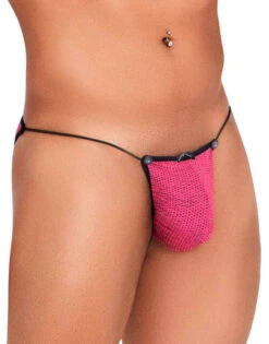 Xtremen Mesh Bikini 91132 -Smooth Men Wear Store Xtremen 91132 Fuchsia 3