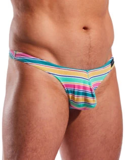 Cocksox Thong Cape Canaveral Stripe CX05 -Smooth Men Wear Store cx05 cape canaveral stripe 3