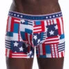 Cocksox American Collection Freedom Boxer Brief CX12 -Smooth Men Wear Store cx12 freedom 2