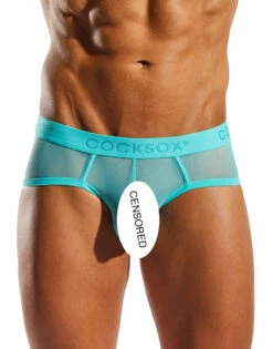 Cocksox Mesh Sports Brief CX76ME -Smooth Men Wear Store cx76me cool wave 2