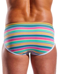 Cocksox Sports Brief Florida CX76N -Smooth Men Wear Store cx76n cape canaveral stripe 4