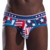 Cocksox American Collection Sports Brief CX76N -Smooth Men Wear Store cx76n freedom 2