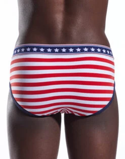 Cocksox American Collection Contour Pouch Sports Brief CX76N -Smooth Men Wear Store cx76n liberty stripe 4