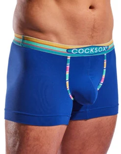 Cocksox Boxer Brief CX94 -Smooth Men Wear Store cx94 palm beach blue 3